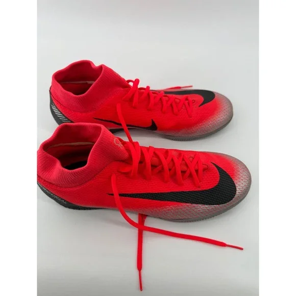 Nike Mercurial Superfly VI‎ Elite CR7 7 FG Soccer Cleats Red/orange Mens 8.5